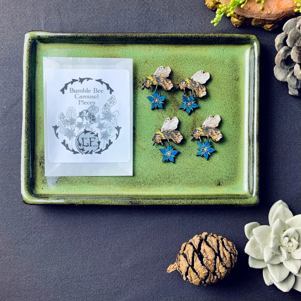 Bee And Borage Candle Carousel