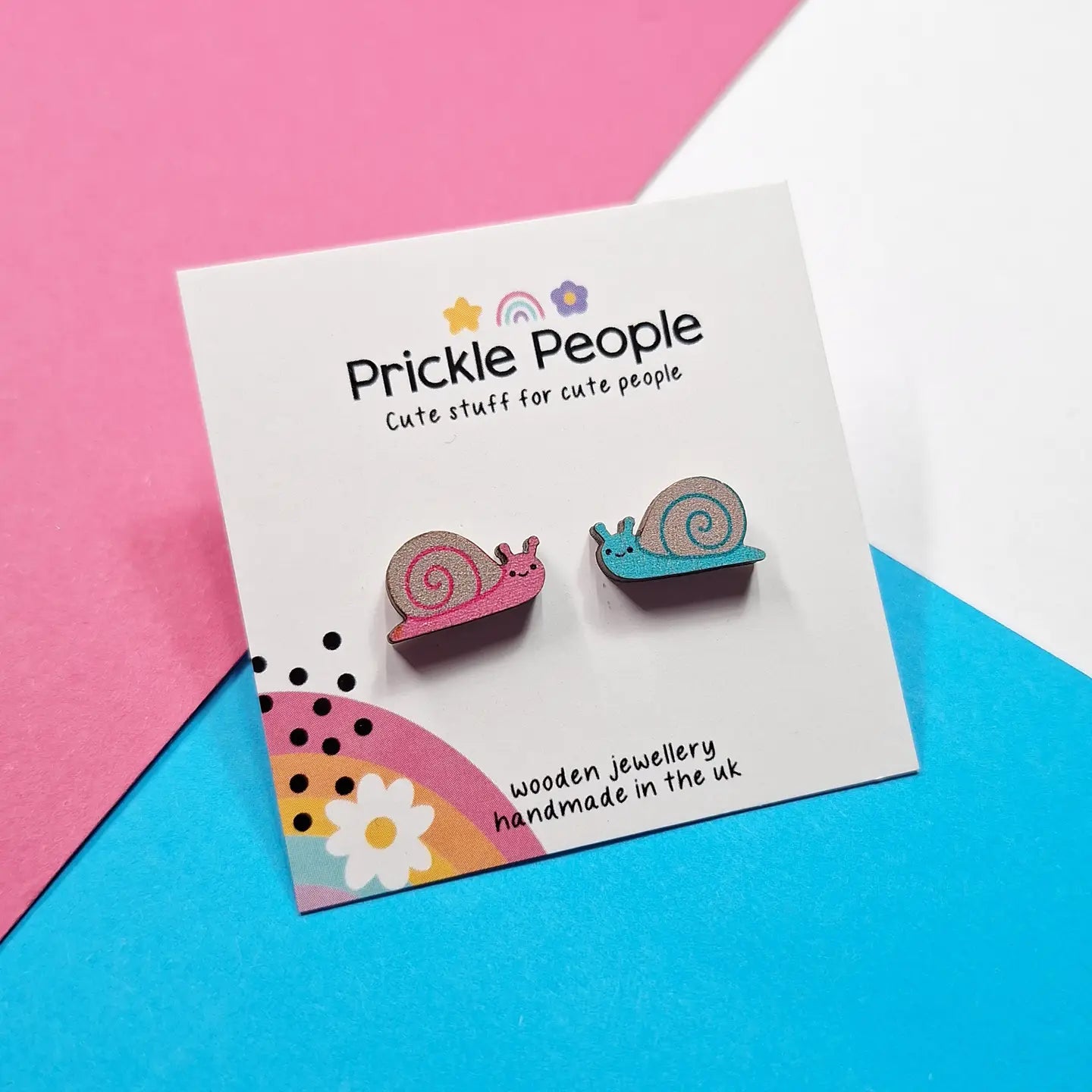 Snail Stud Earrings