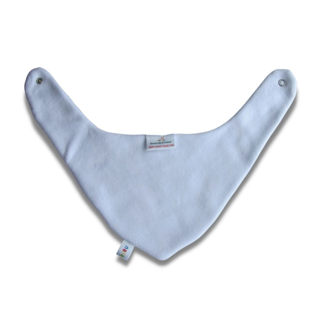 Rainbow Robots Organic Dribble Bib