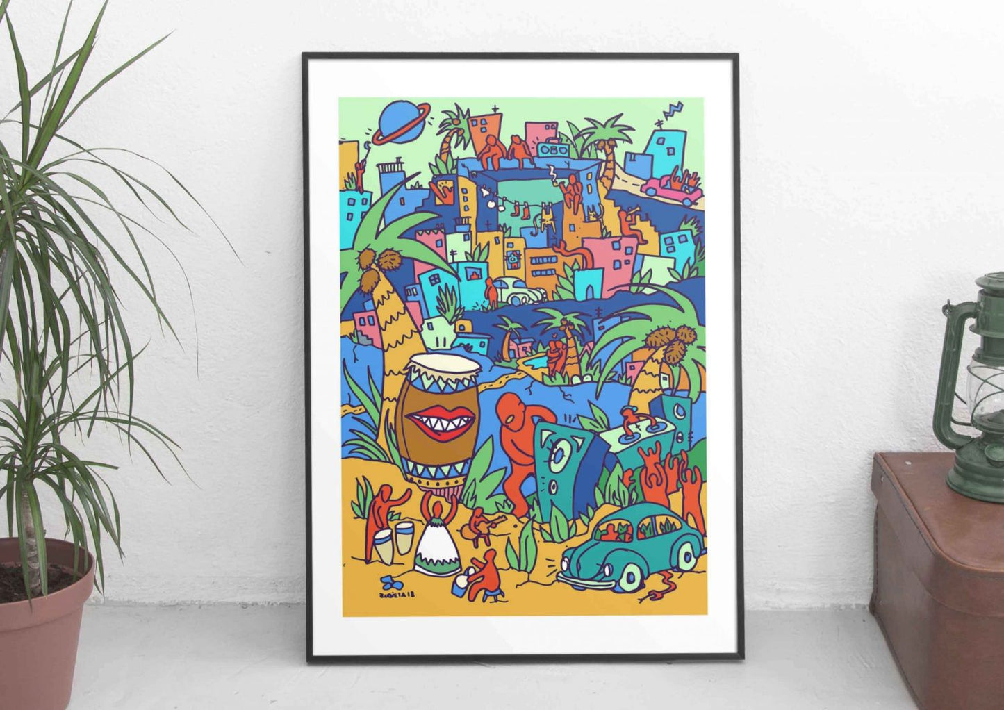 Brazil A3 Print
