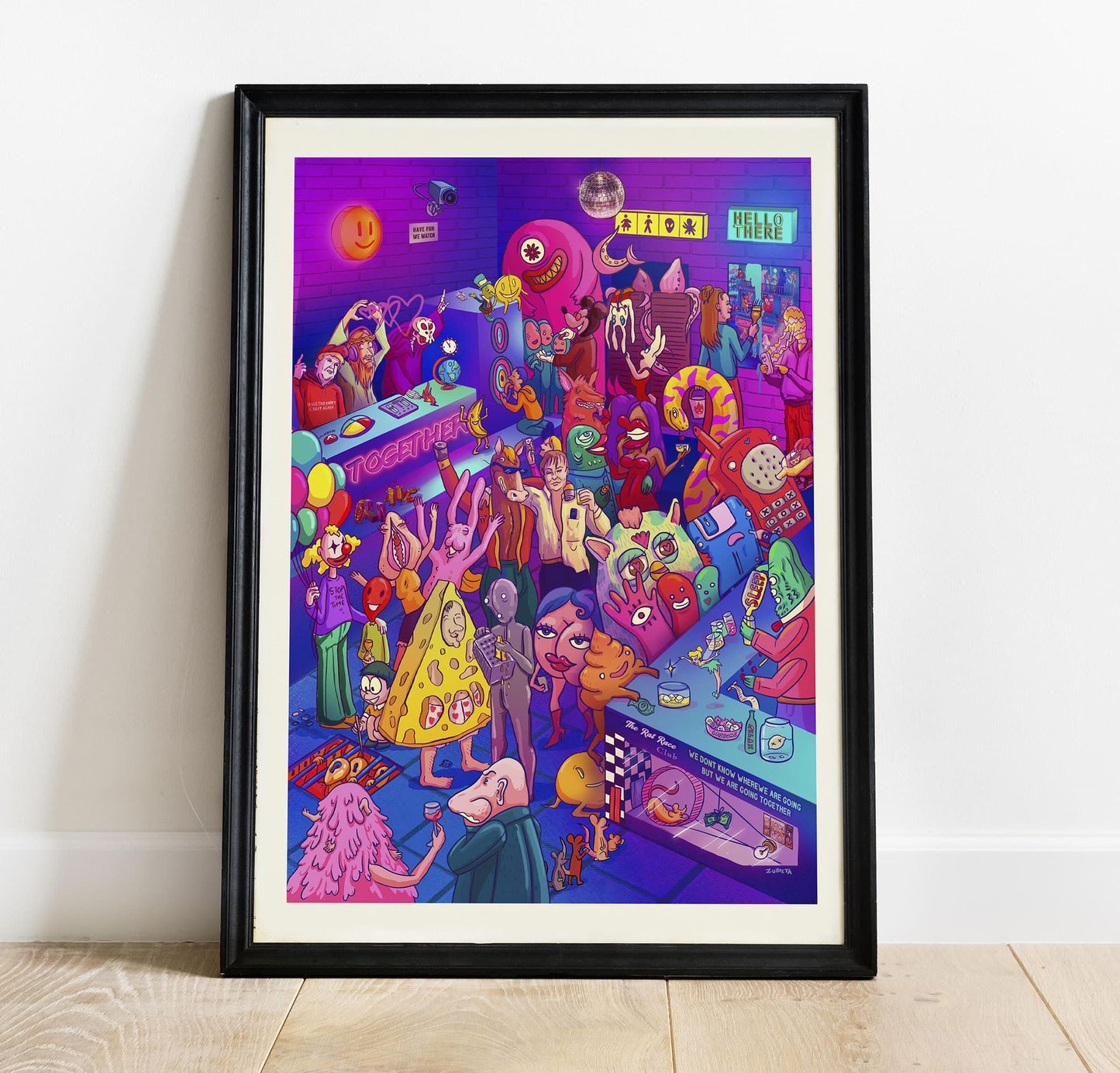 The Club II Print - 2 Sizes Available