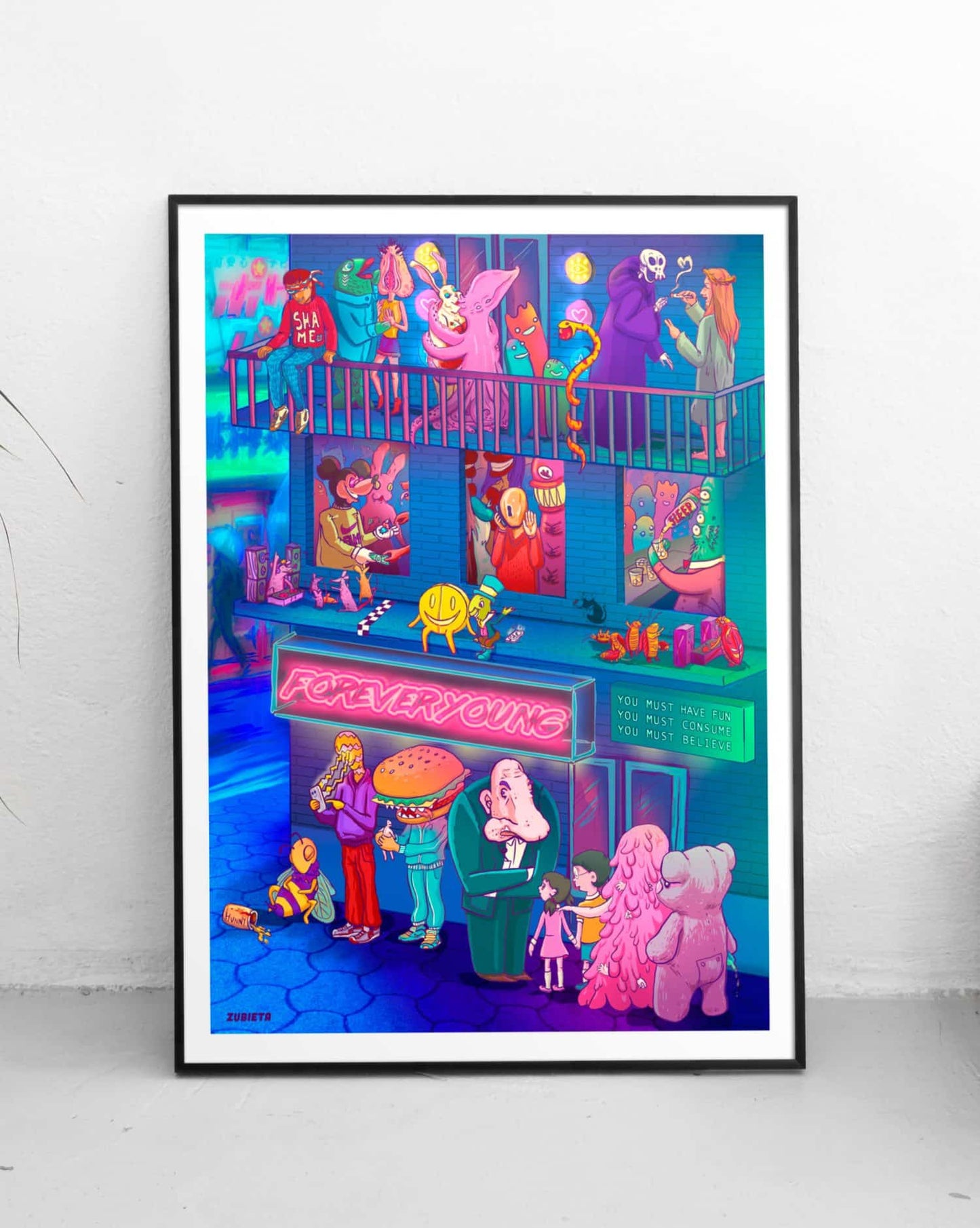 The Club A4 Print