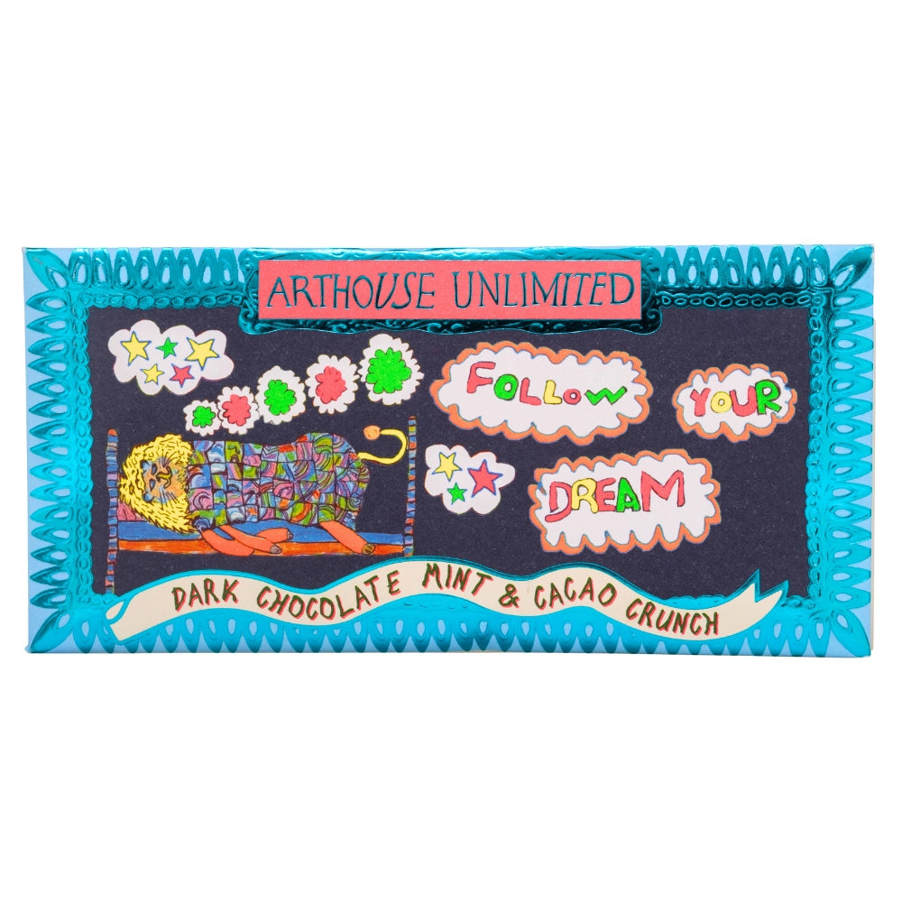 Dark Chocolate Mint & Cacao Crunch 'Follow Your Dream' Joy Sized Bar