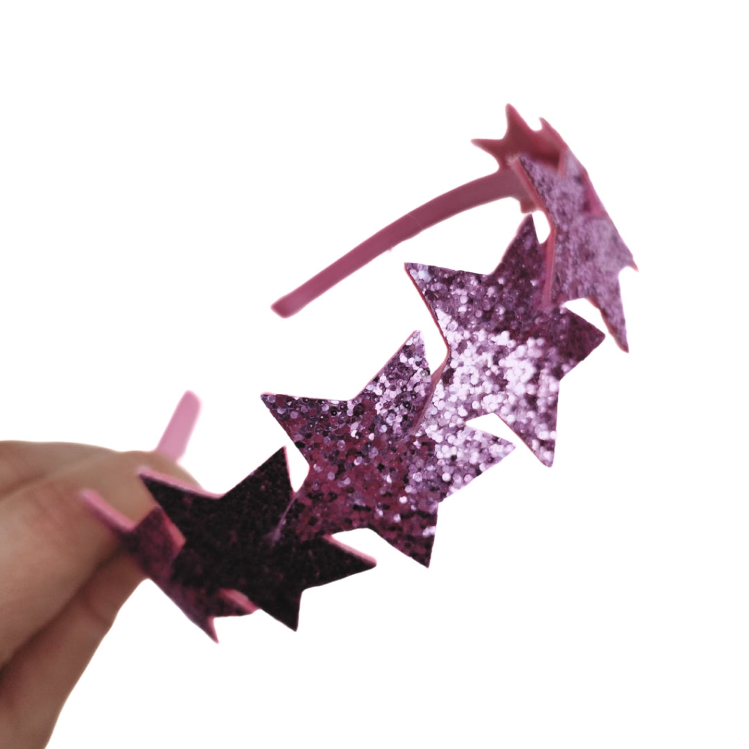 Pink Star Headband