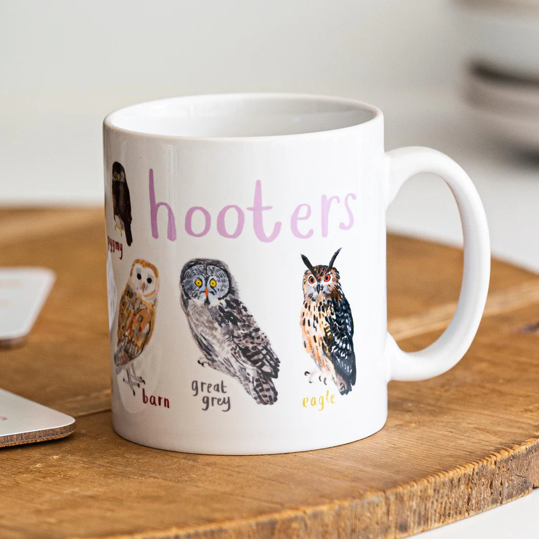 Hooters Ceramic Pun Mug