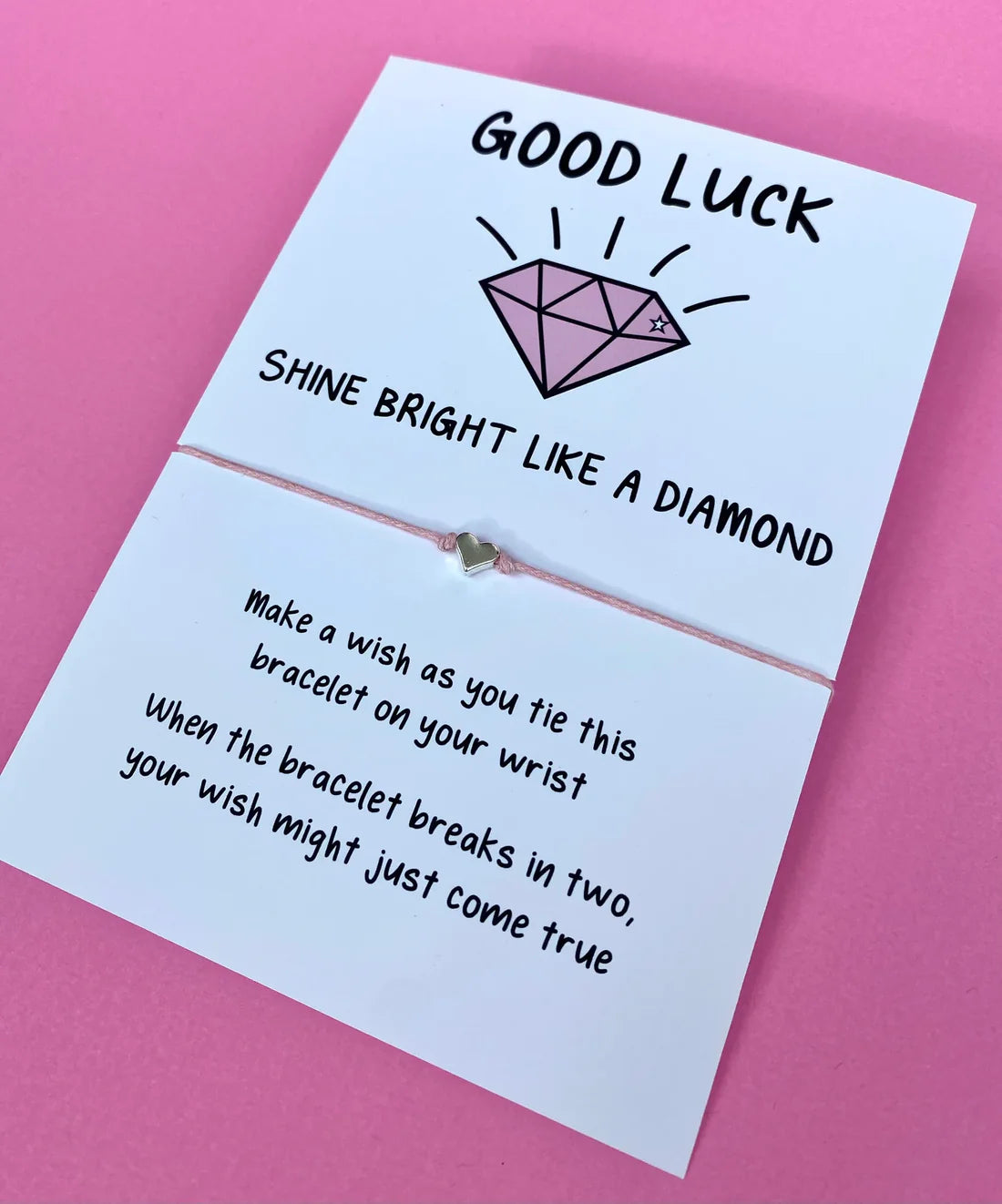 'Good Luck' Wish Bracelet