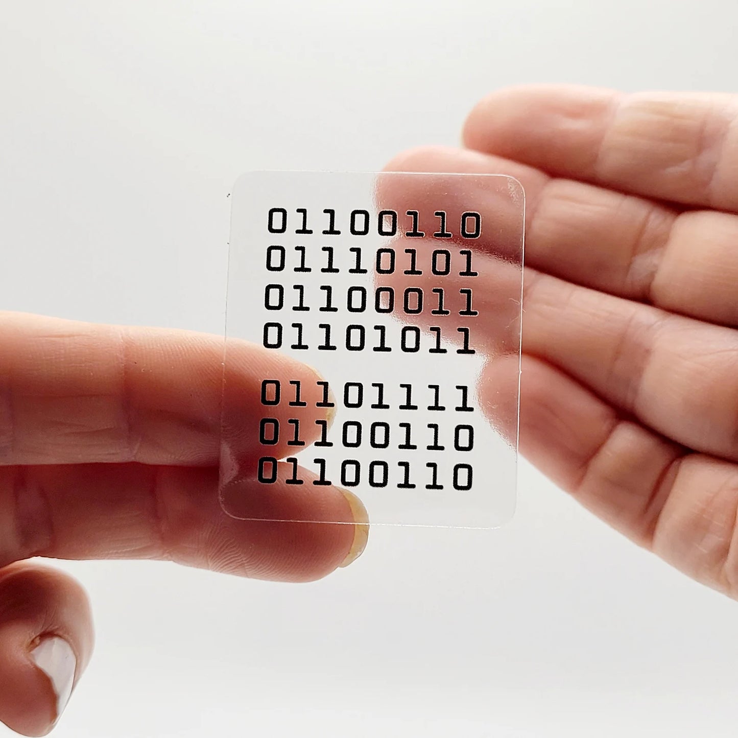Sweary Binary Code Sticker - 3 Variations to choose from