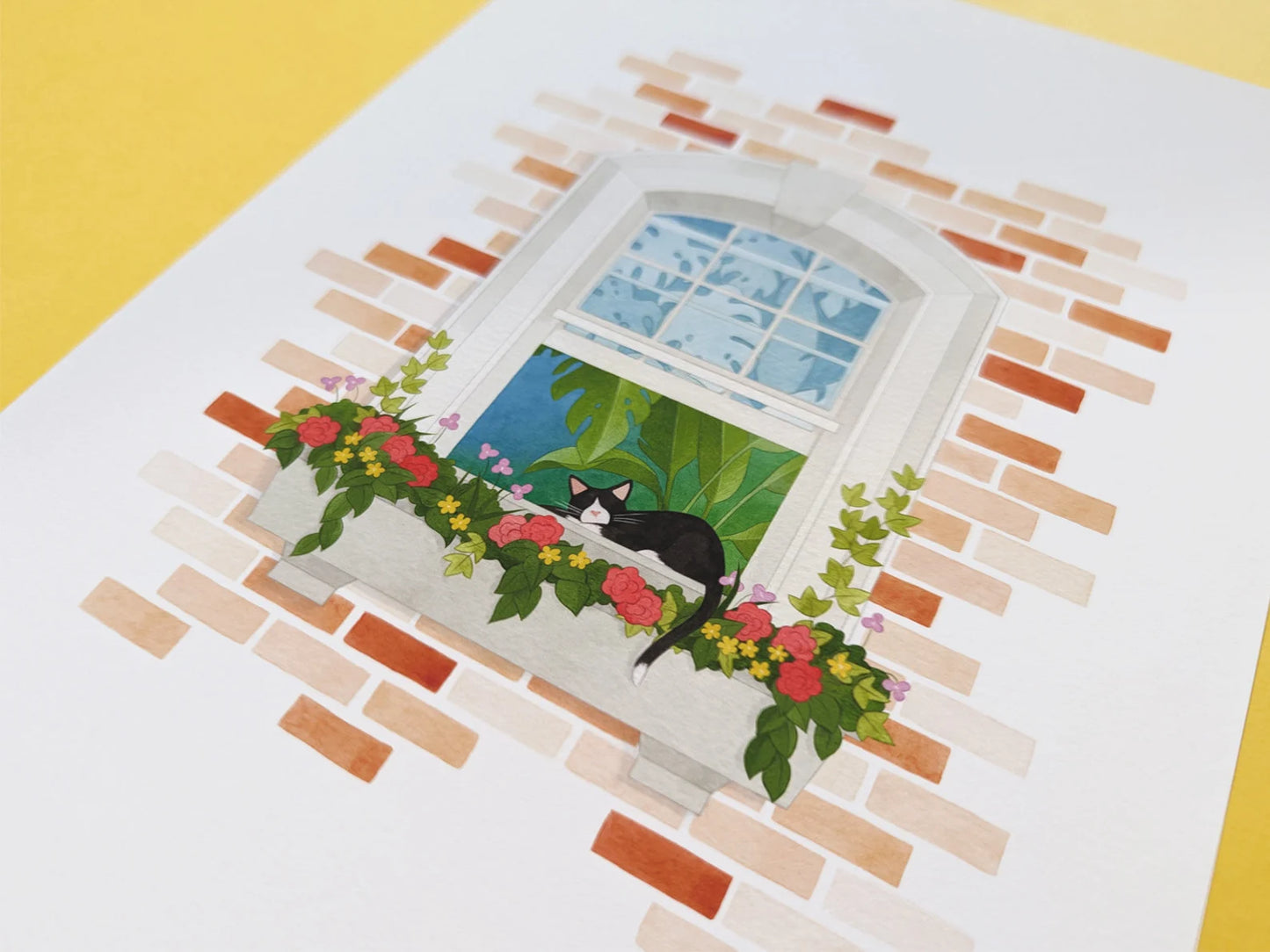 Cat Nap Print - Available in 2 sizes