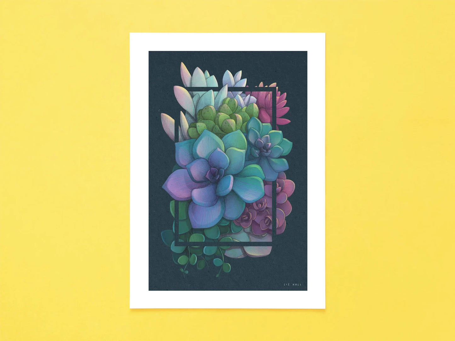 Succulent Print - Available in 2 sizes