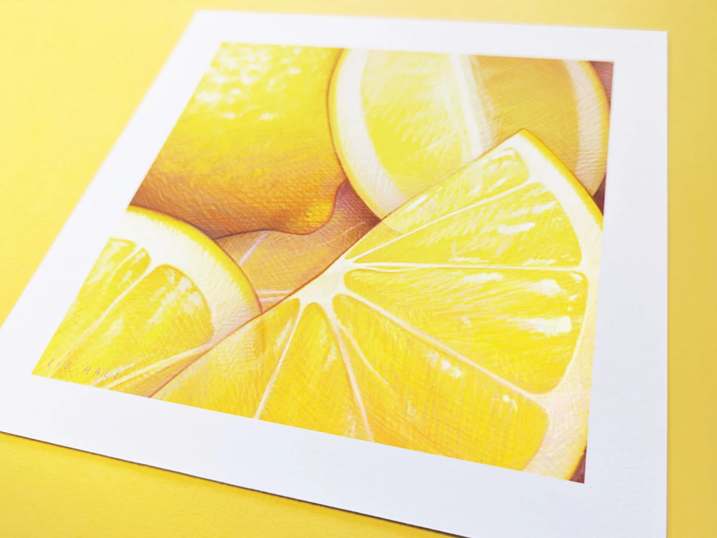 Lemon Square Print
