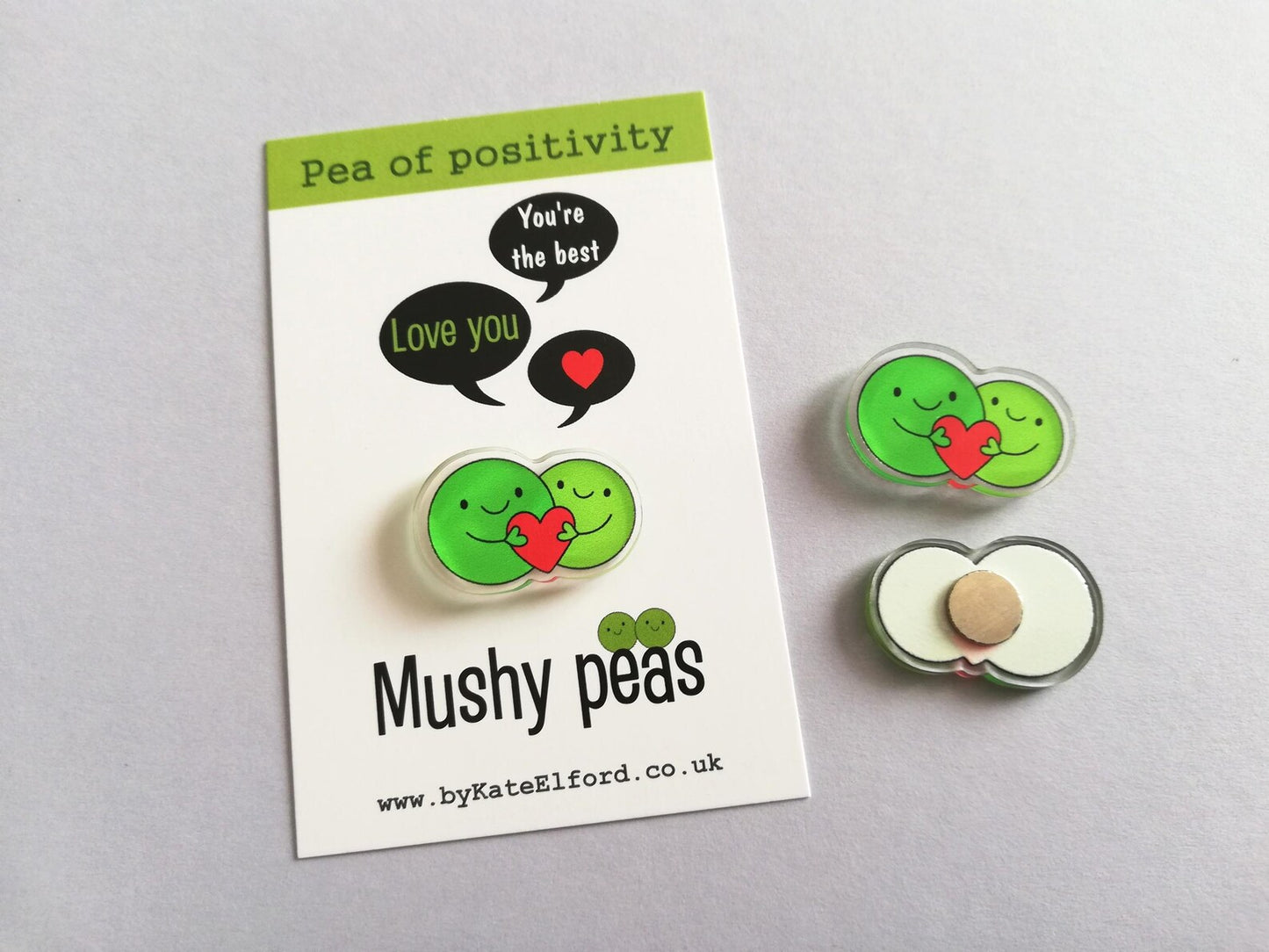 Mushy Peas Mini Magnet