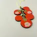 Smiley Tomatoes Wooden Decoration