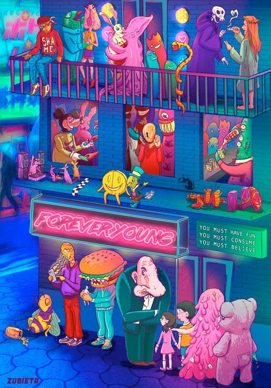 The Club A4 Print