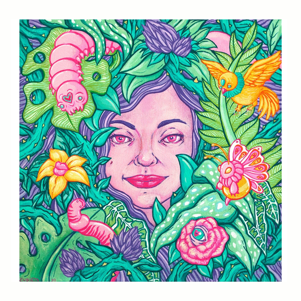 Midsommar, In Bloom Square Print
