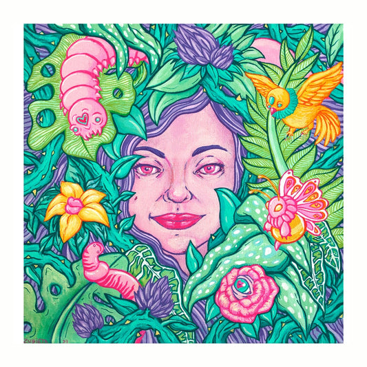 Midsommar, In Bloom Square Print