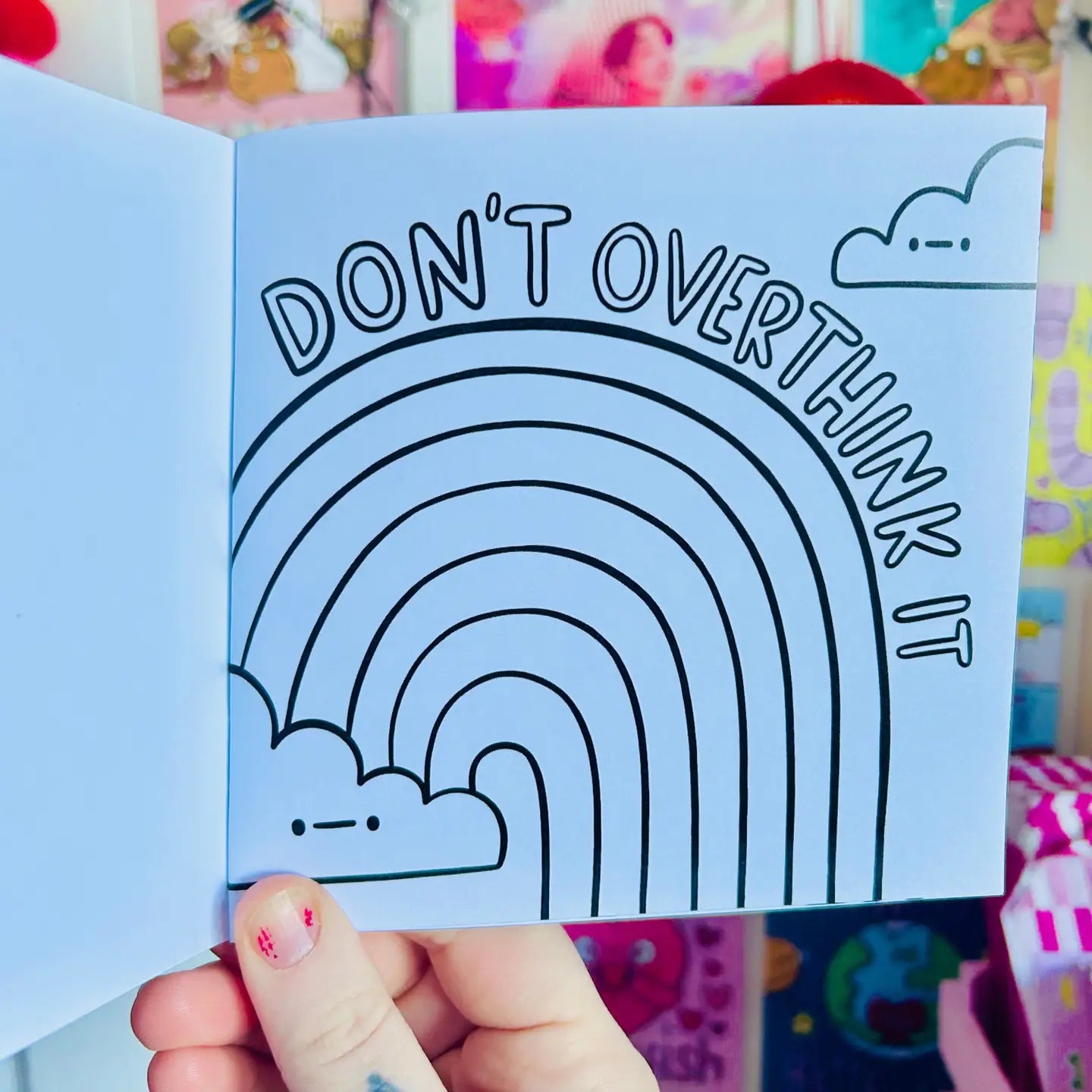 Positivity Colouring Book