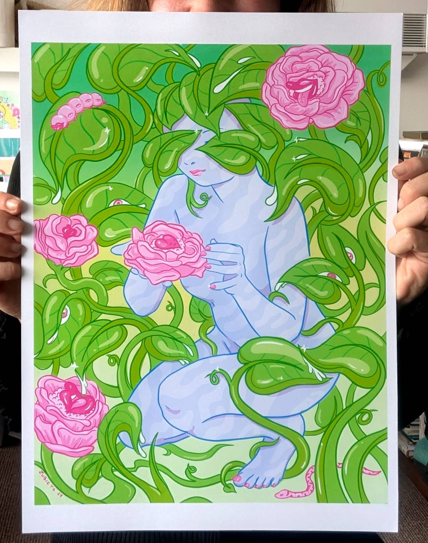 Secret Garden I A4 Print