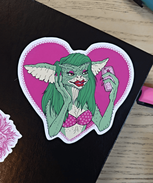 Greta The Gremlin Sticker