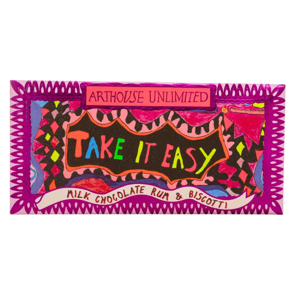 Milk Chocolate Rum & Biscotti 'Take It Easy' Joy Sized Bar