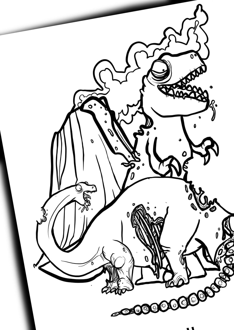 Zombies! Colouring Book