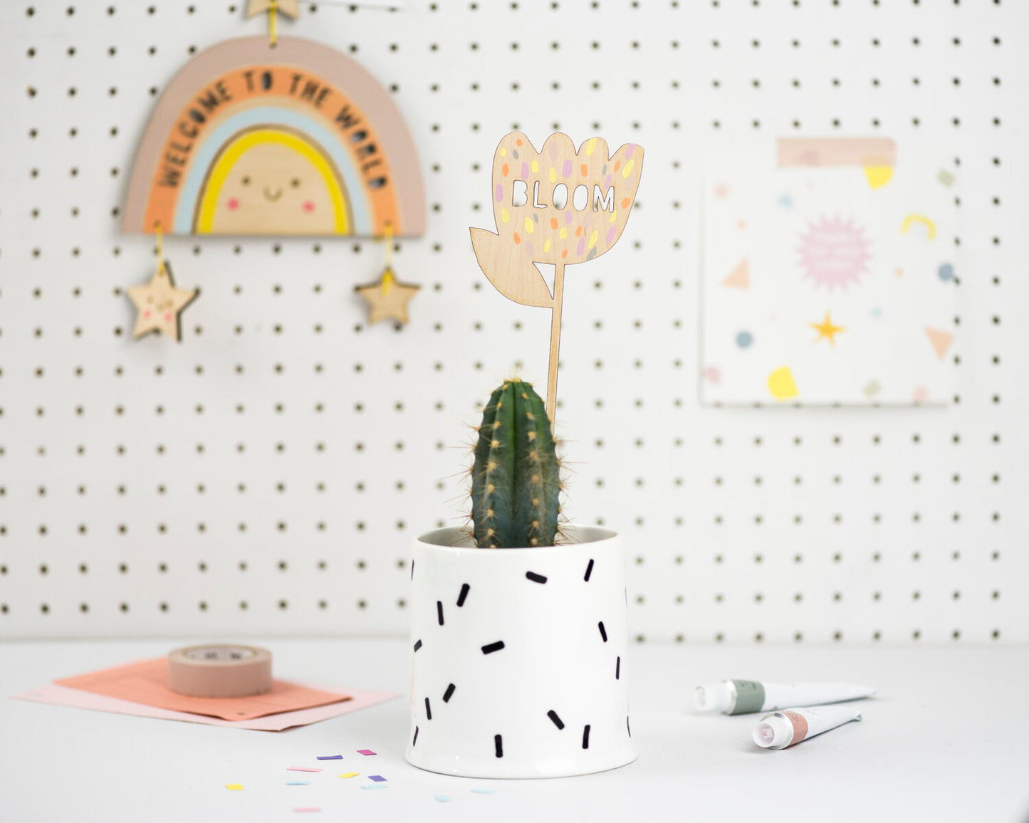 Bloom Flower Stick Decoration