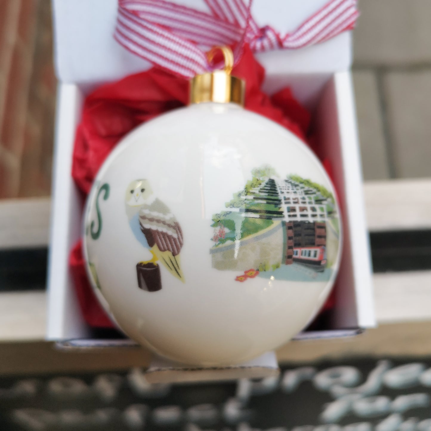Devizes - The Good Life Ceramic Christmas Bauble