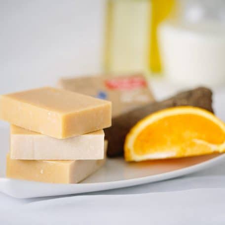 Orange & Cinnamon Goats Milk Soap
