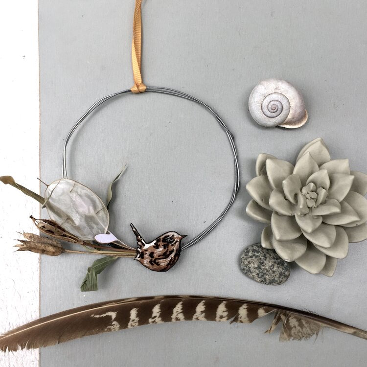 Nature & Foliage Wreath - Bird & Animal choices available