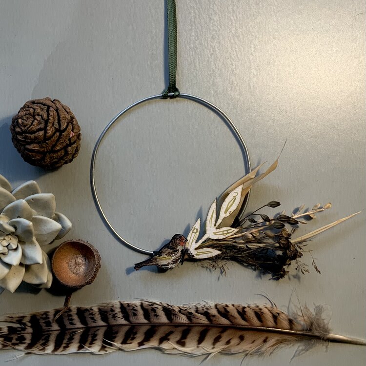 Nature & Foliage Wreath - Bird & Animal choices available