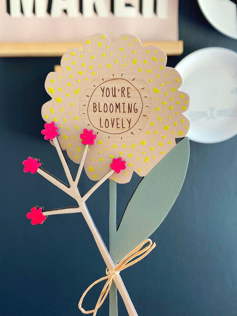 Blooming Lovely Neon Flowers Decoration