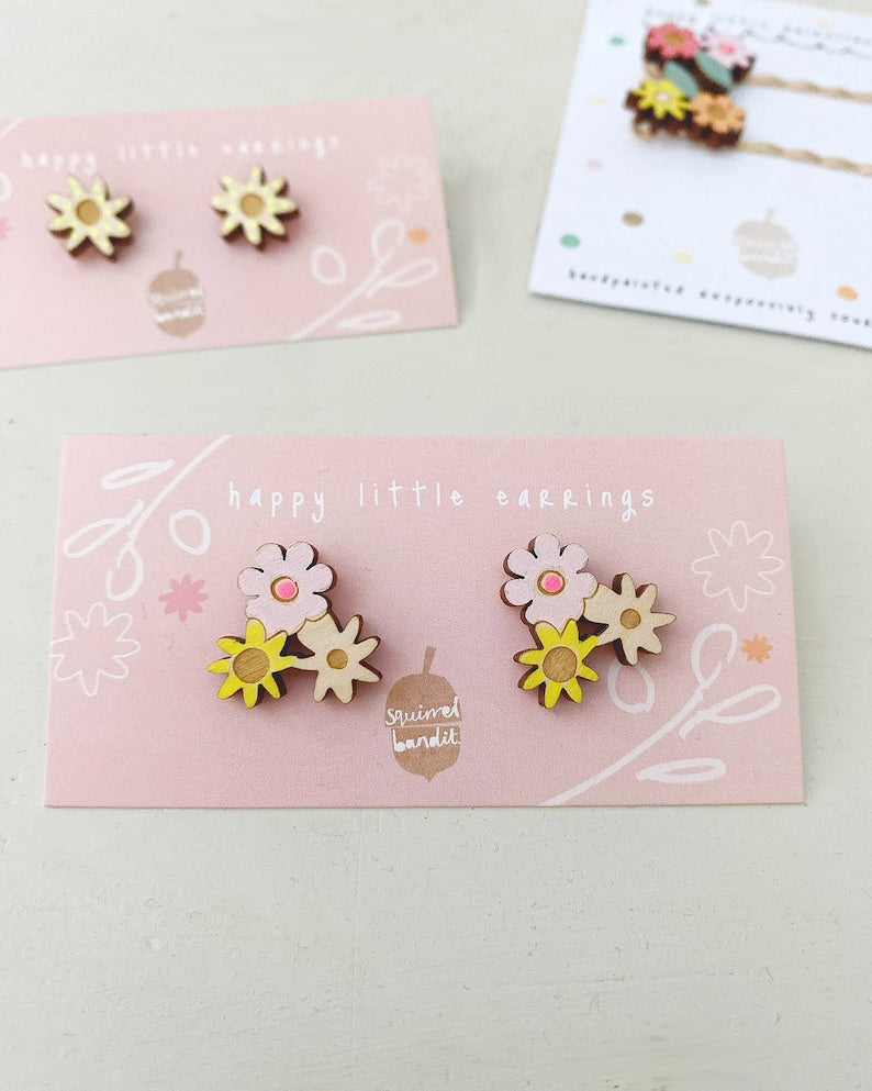 Flower Cluster Earrings