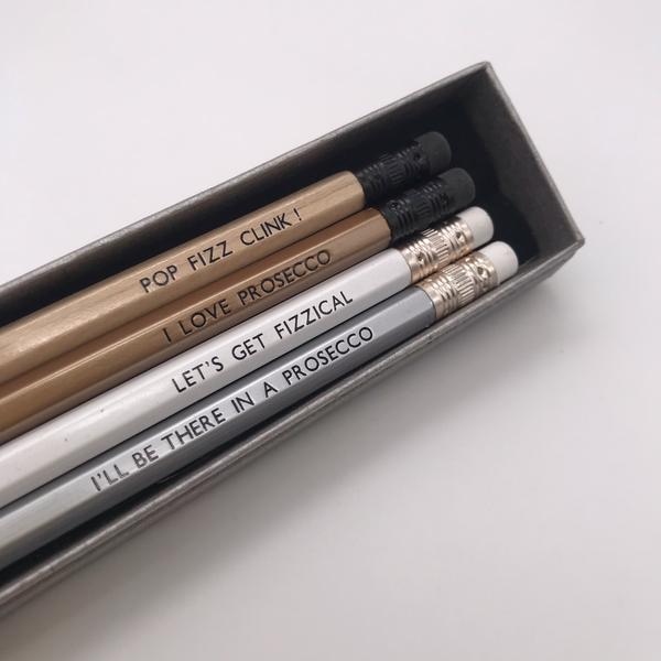 Prosecco Lover's Pencil Set