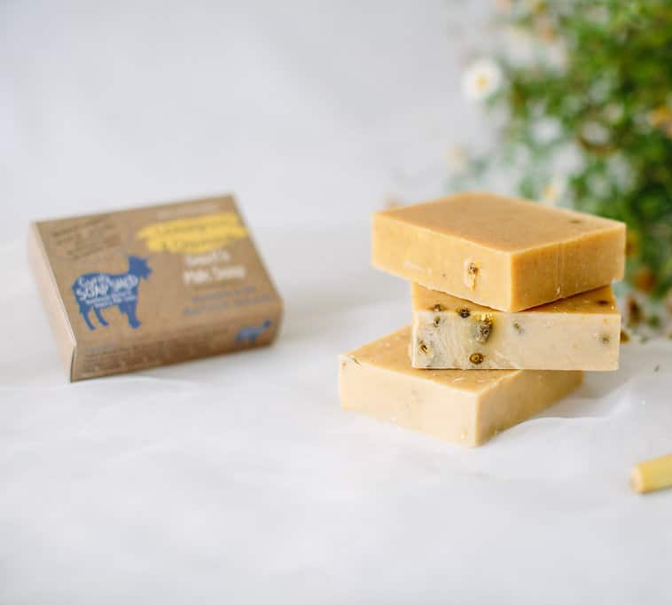 Lemongrass & Chamomile Goats Milk Soap