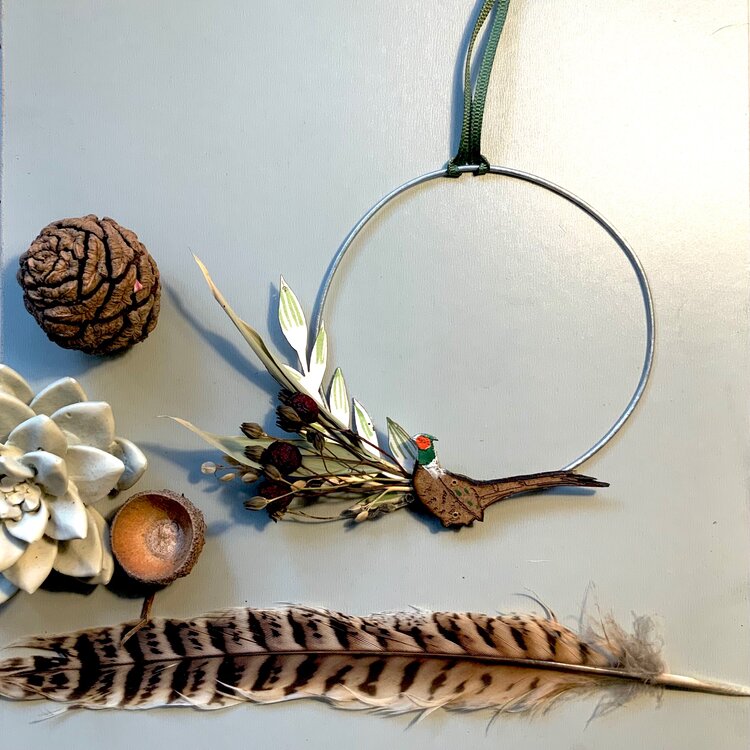 Nature & Foliage Wreath - Bird & Animal choices available