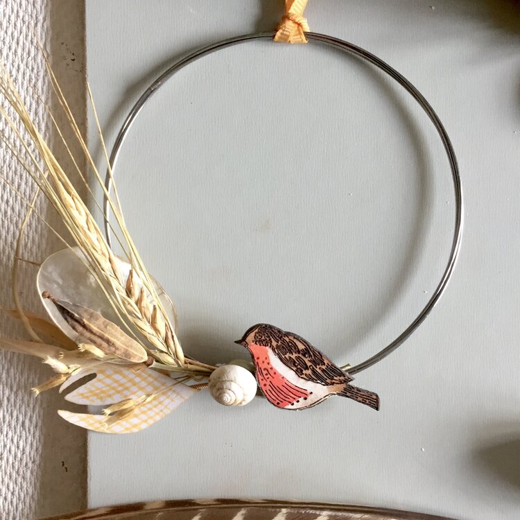 Nature & Foliage Wreath - Bird & Animal choices available