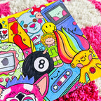 90's Nostalgia Colouring Book