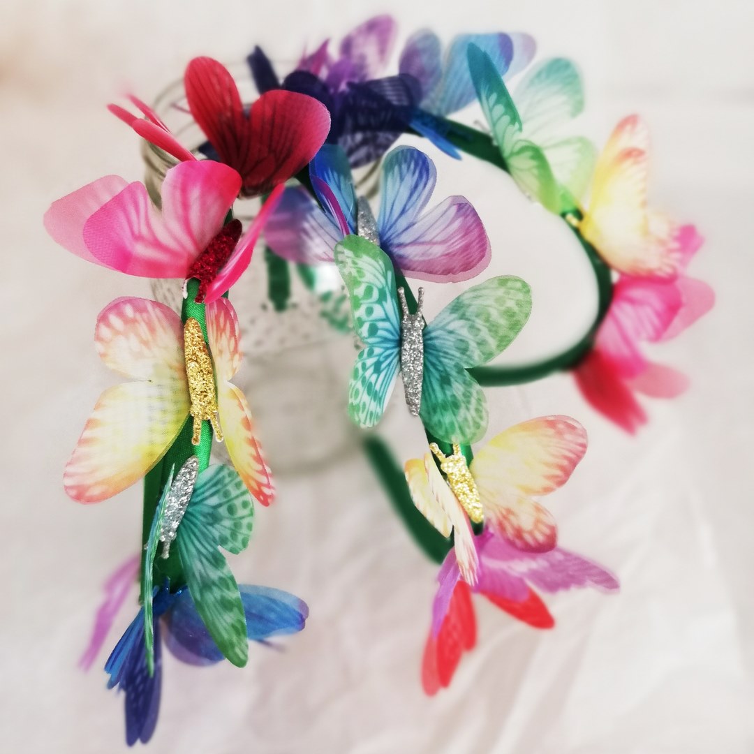 Butterfly Crown Headband