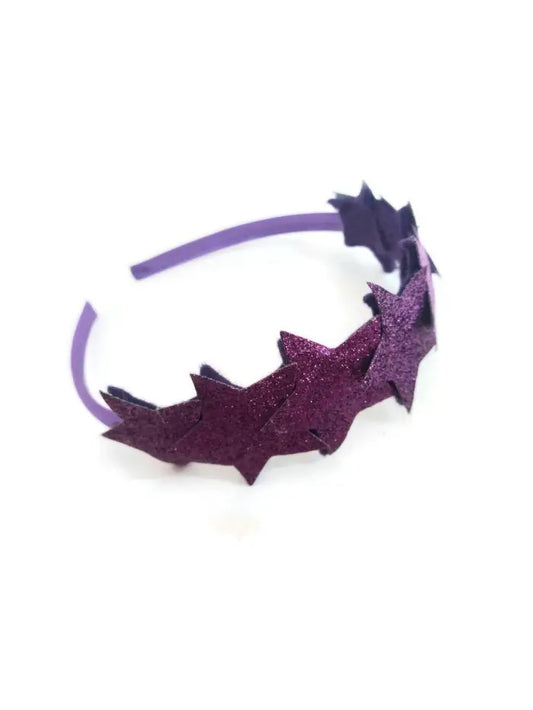 Purple Star Headband