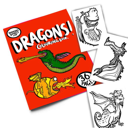 Dragons! Colouring Book
