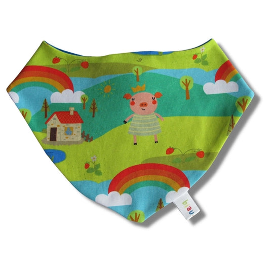Rainbow Hills Organic Dribble Bib