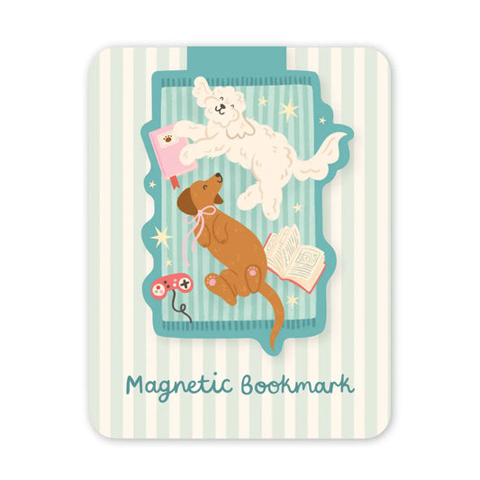 Cosy Dogs Magnetic Bookmark