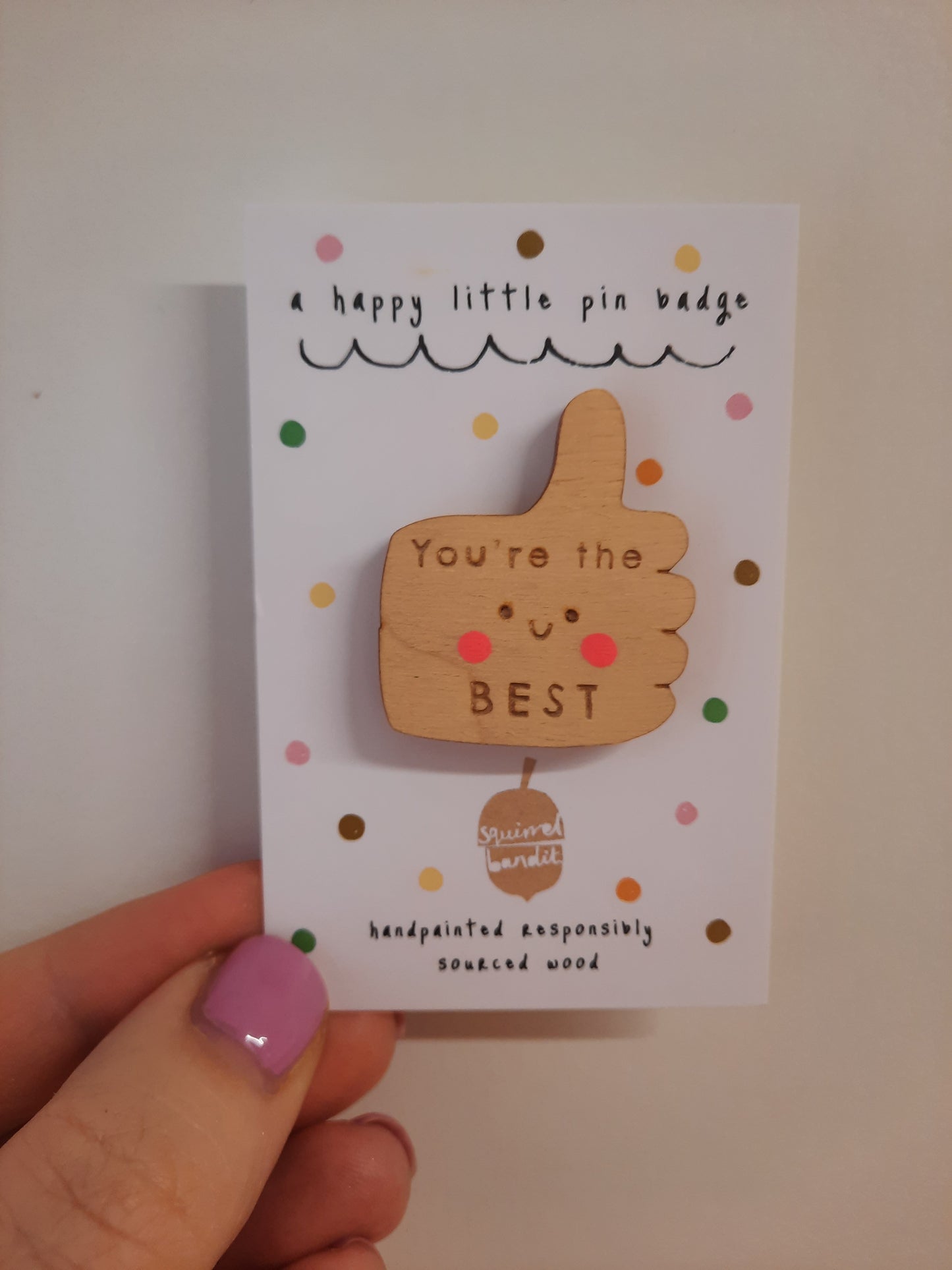 You're the Best Pin Badge