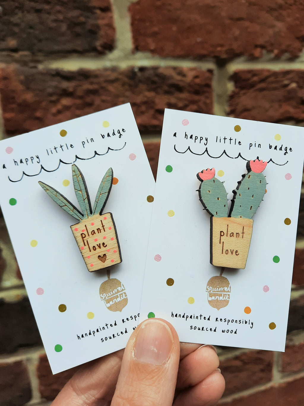 Plant Love Pin Badge