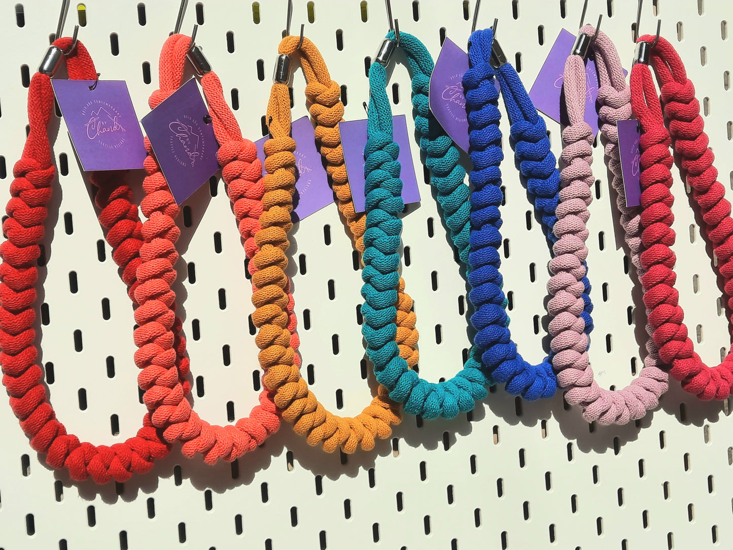 Macrame Textile Necklace - Solid Twist