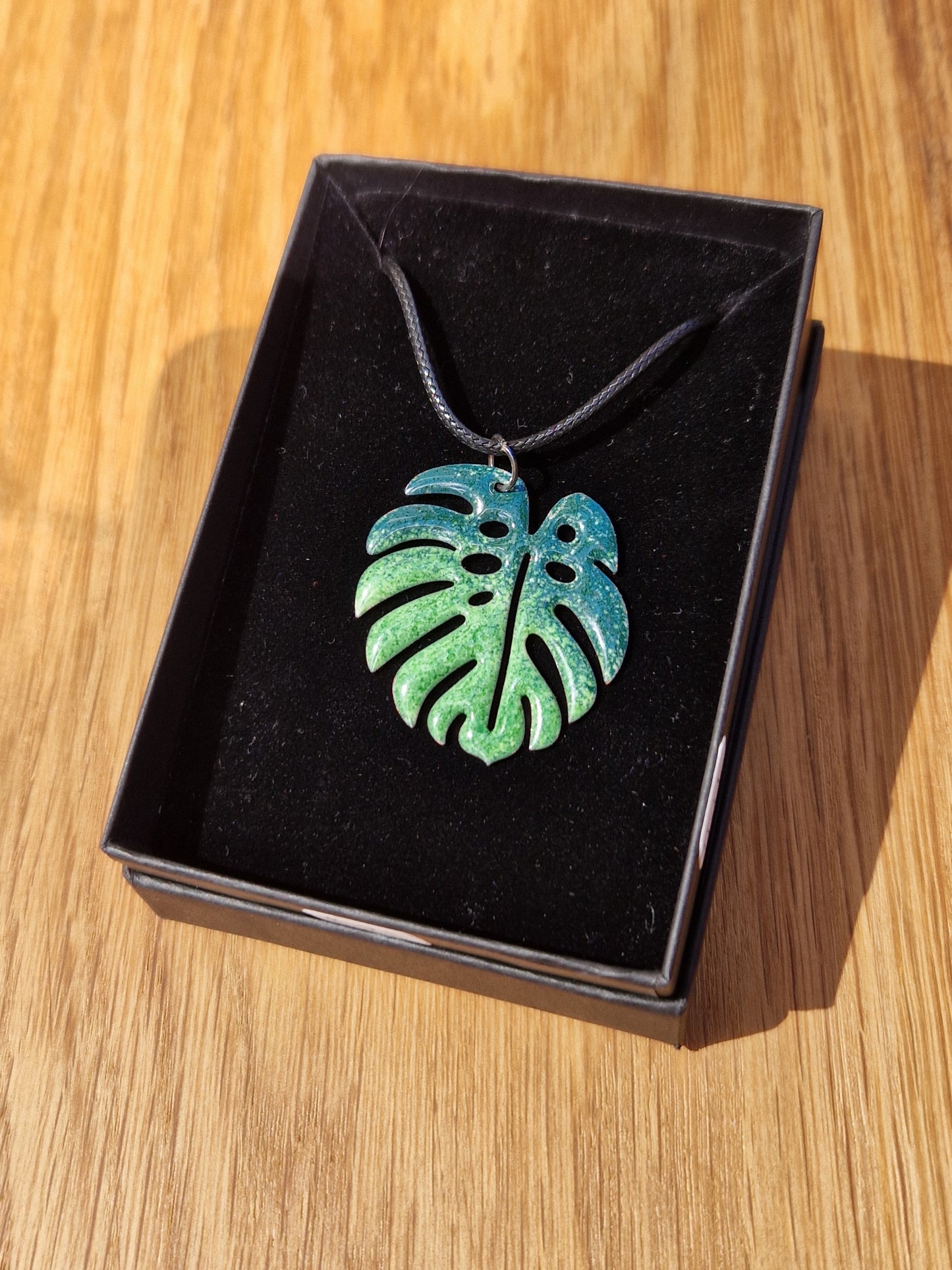 Monstera Handmade Enamel Jewellery