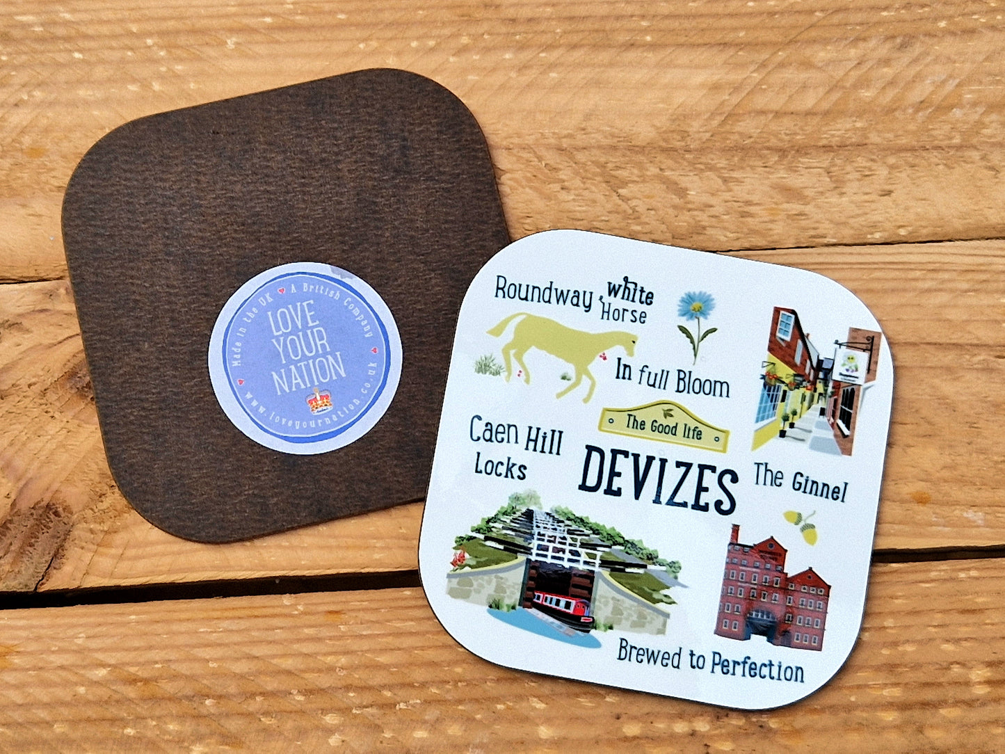 Devizes 'The Good Life' Coaster