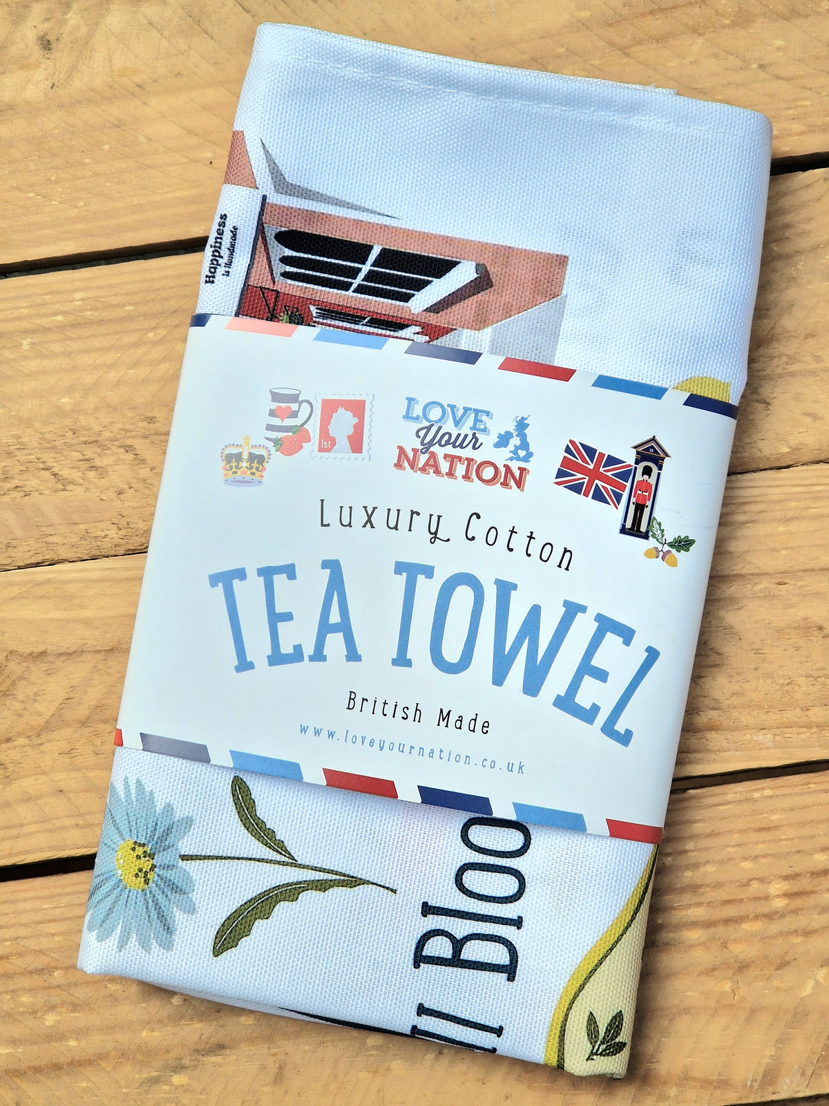 Devizes 'The Good Life' Tea Towel