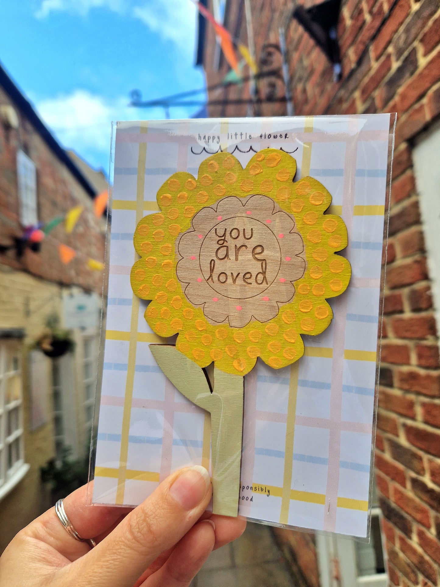You Are Loved Flower Decoration