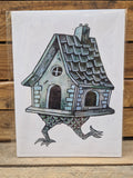 Baba Yaga House print - 2 Available Sizes