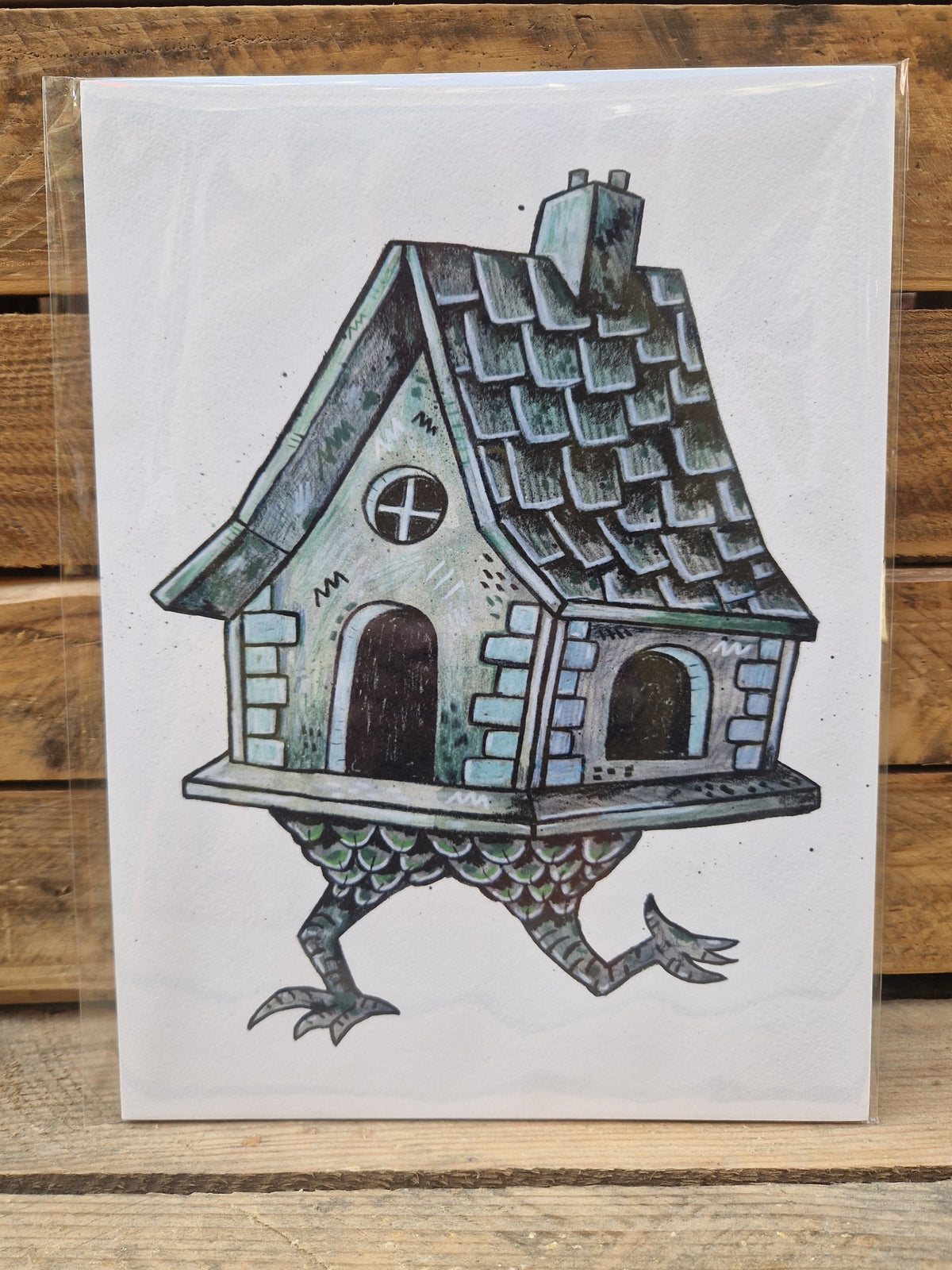 Baba Yaga House print - 2 Available Sizes
